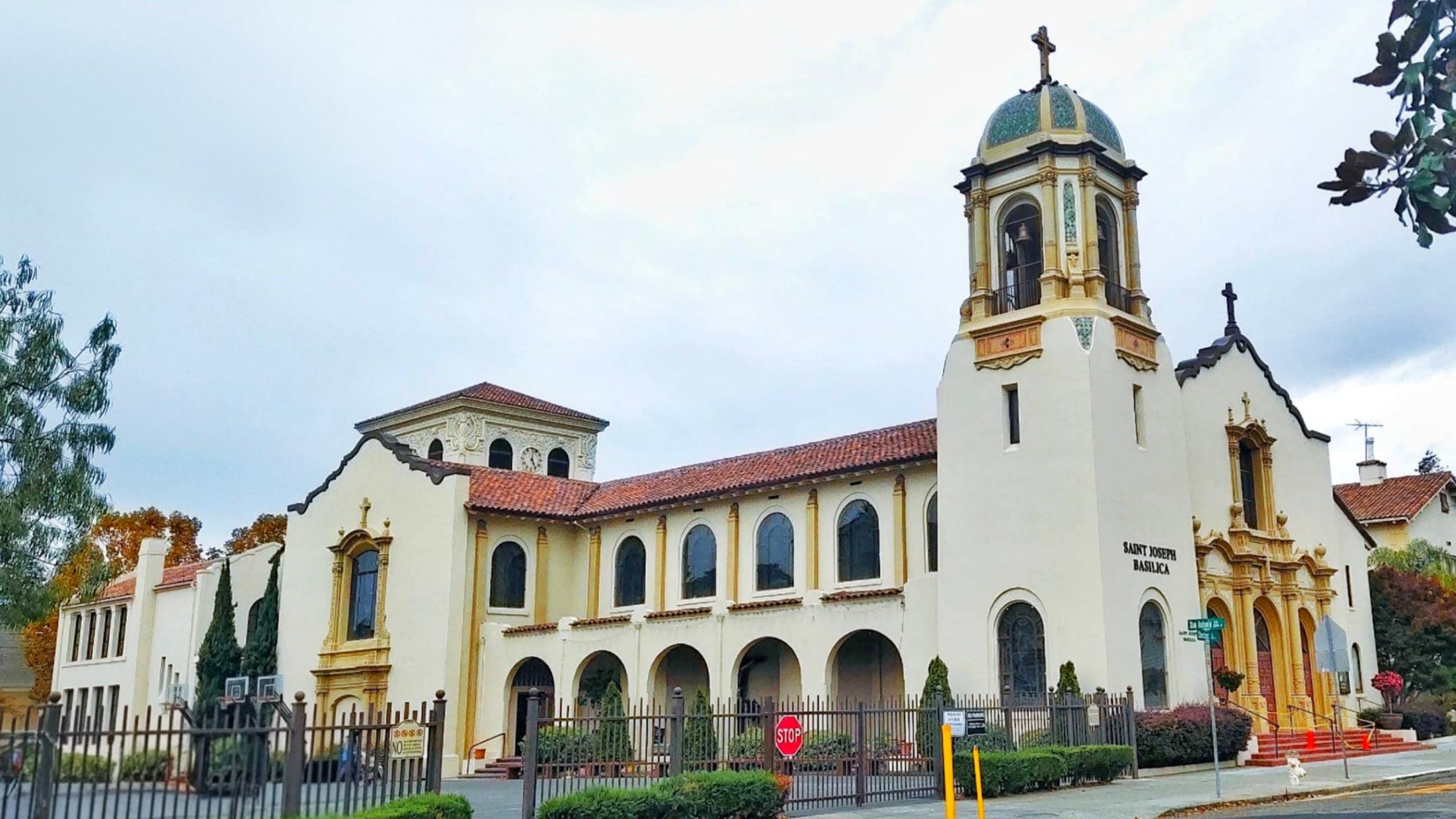St. Joseph Basilica in Alameda, California — the parish home of Knights of Columbus Council 15965.